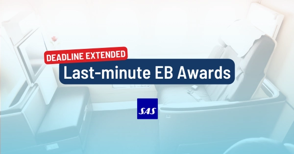 SAS Amex 2 for 1 Vouchers Deadline Extended.