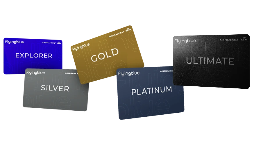 Flying Blue Status Tiers.